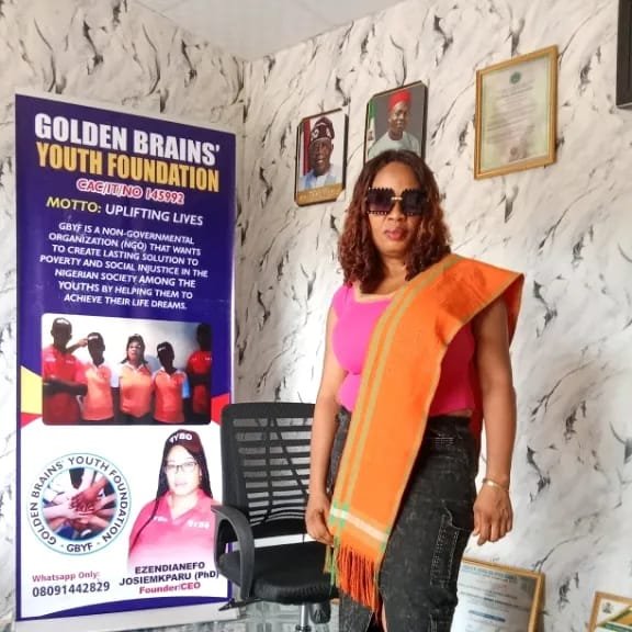 Founder of Golden Brains Youth Foundation